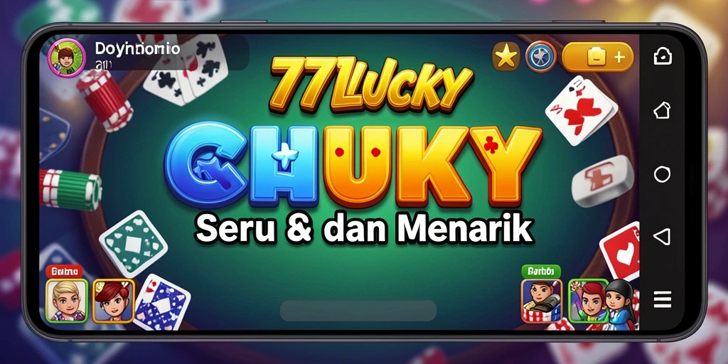 Tampilan gameplay Domino yang menarik dan seru di 777LUCKY.