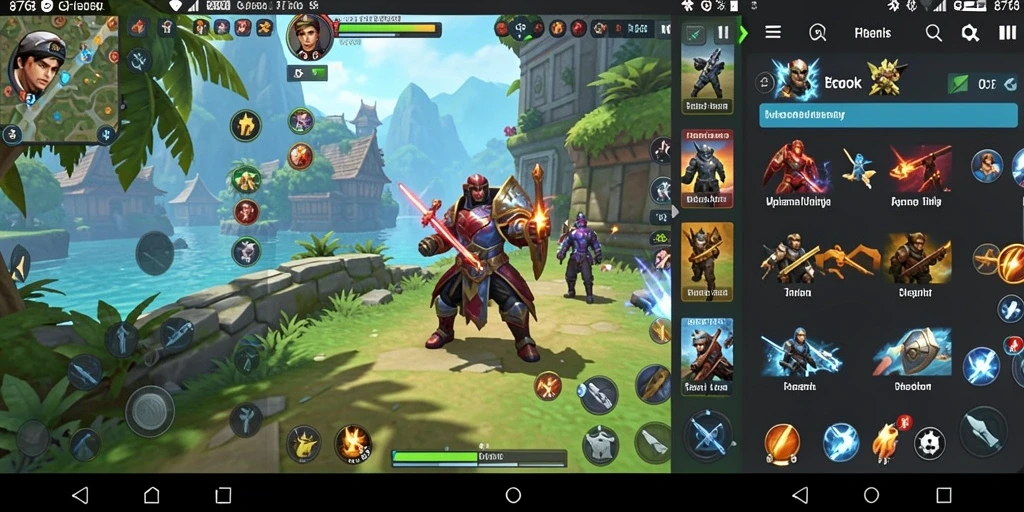 Screenshot utama aplikasi 8768 menampilkan antarmuka pengguna yang menarik.