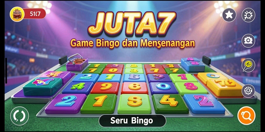 Cuplikan gameplay seru Bingo di JUTA7.