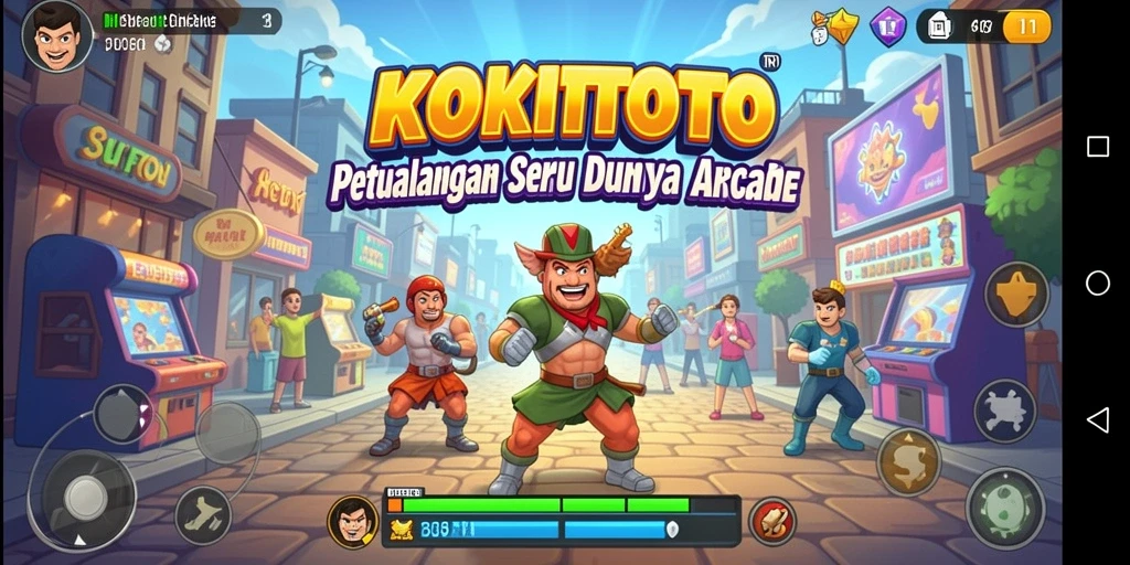 Gameplay seru KOKITOTO dengan grafis yang menarik dan tantangan menantang.