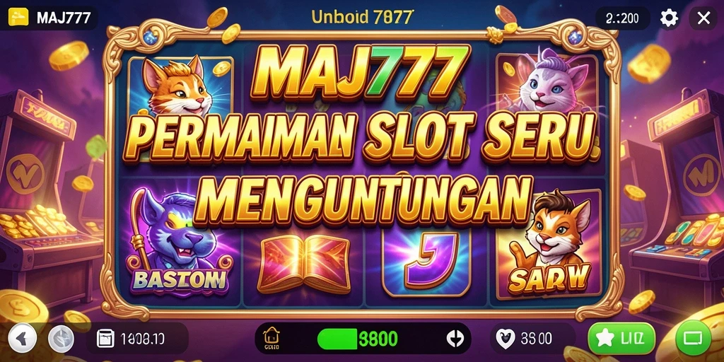 Tampilan gameplay MAJ777 yang menawan dan seru.