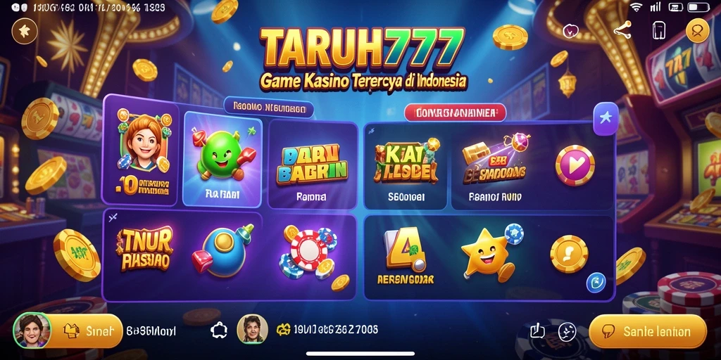 Tampilan gameplay TARUH777 yang menarik dan interaktif.